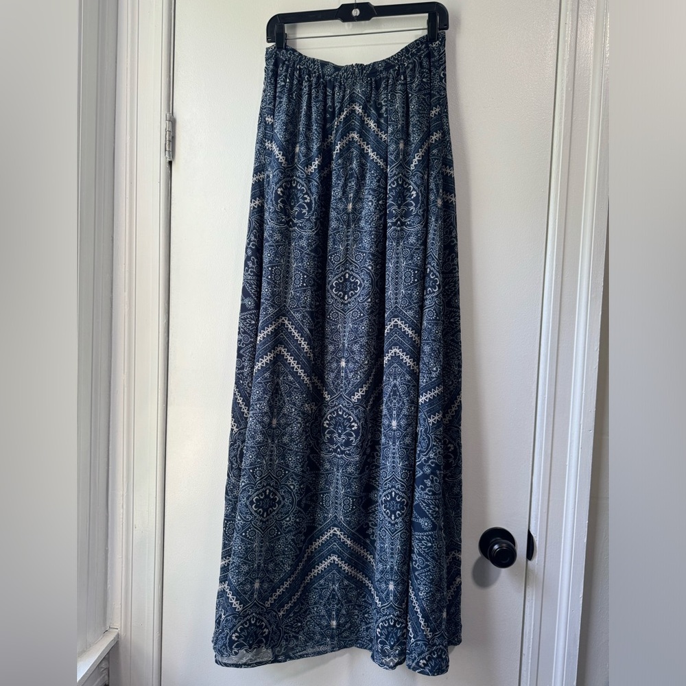 The Jetset Diaries Moroccan Print Split Maxi Dress Size L - Picture 4 of 9